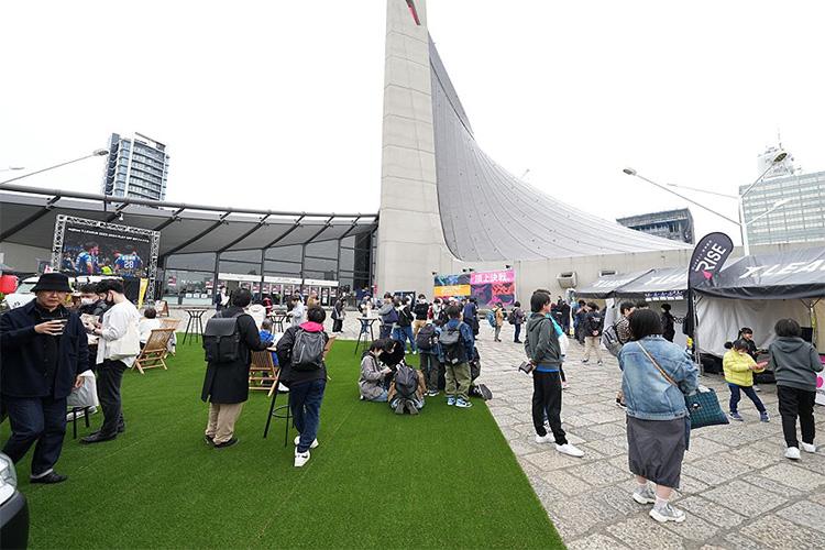 会場外のイメージ（前回の様子）